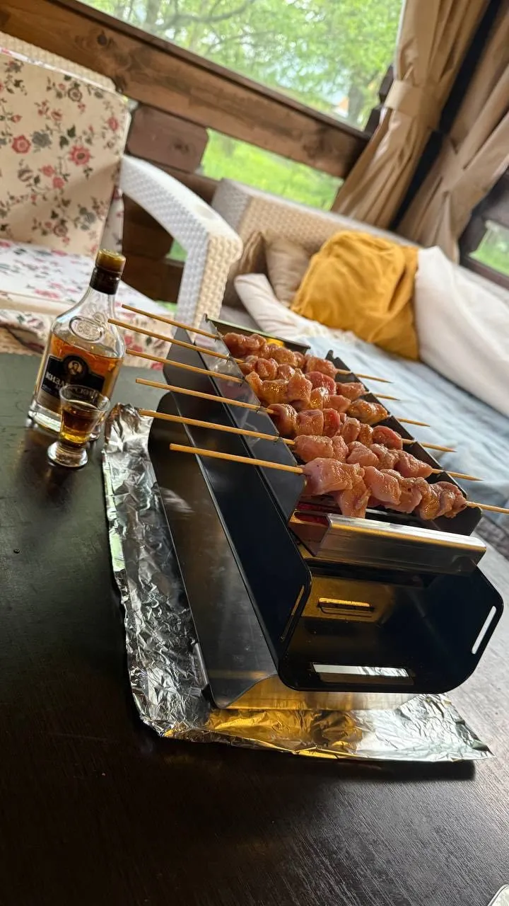 Гриль с шашлычками